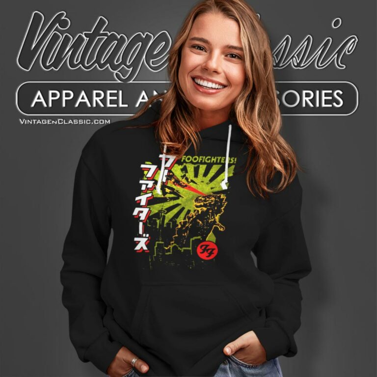 Foo Fighters Shirt Laser Eyes Green Dragon Mens Soft Hoodie Foo Fighters Shirt Laser Eyes Green Dragon Mens Soft Hoodie