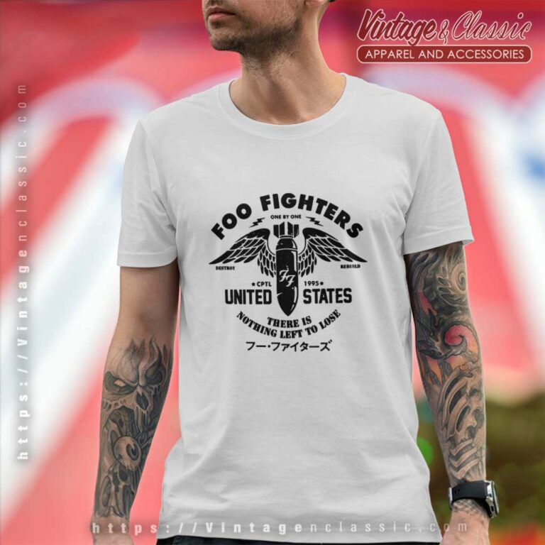 Foo Fighters Shirt Nothing Left To Lose T Shirt Foo Fighters Shirt Nothing Left To Lose T Shirt