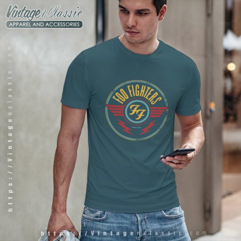 Foo Fighters Shirt Since 1995 Vintage Logo T Shirt Foo Fighters Shirt Since 1995 Vintage Logo T Shirt