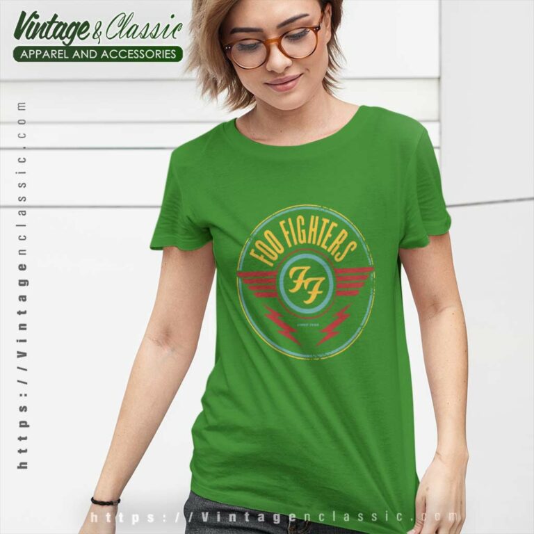 Foo Fighters Shirt Since 1995 Vintage Logo Women TShirt Foo Fighters Shirt Since 1995 Vintage Logo Women TShirt