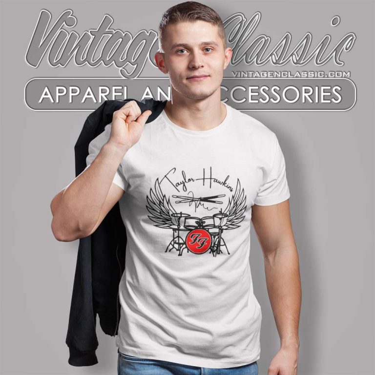 Foo Fighters Shirt Taylor Hawkins Signature T Shirt Foo Fighters Shirt Taylor Hawkins Signature T Shirt