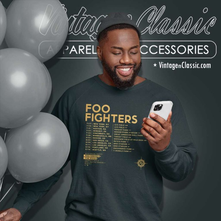 Foo Fighters Shirt The First 2024 Us Shows Everything Or Nothing At All Tour Sweatshirt Foo Fighters Shirt The First 2024 Us Shows Everything Or Nothing At All Tour Sweatshirt