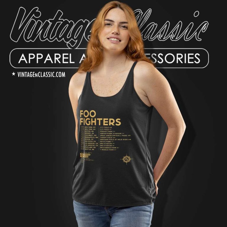 Foo Fighters Shirt The First 2024 Us Shows Everything Or Nothing At All Tour Tank Top Racerback Foo Fighters Shirt The First 2024 Us Shows Everything Or Nothing At All Tour Tank Top Racerback