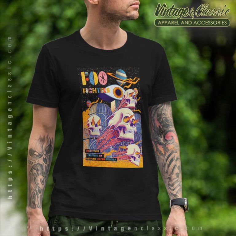 Foo Fighters Shirt Tour In Curitiba T Shirt Foo Fighters Shirt Tour In Curitiba T Shirt