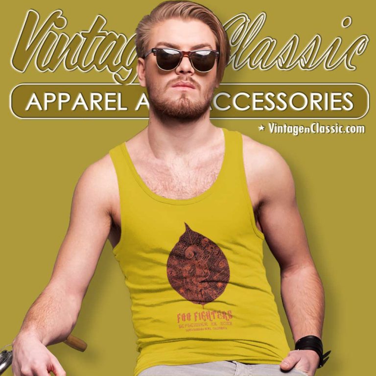 Foo Fighters Shirt Tour Santa Barbara Bowl Tank Top Racerback Foo Fighters Shirt Tour Santa Barbara Bowl Tank Top Racerback