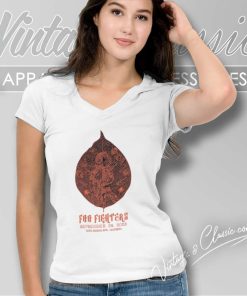 Foo Fighters Shirt Tour Santa Barbara Bowl V Neck TShirt