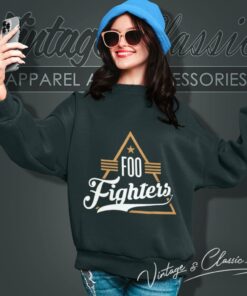 Foo Fighters Shirt Triangle Dave Grohl Rock Band Logo Sweatshirt 1