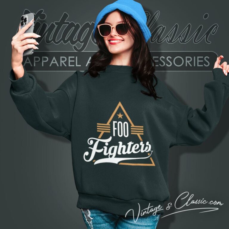 Foo Fighters Shirt Triangle Dave Grohl Rock Band Logo Sweatshirt 1 Foo Fighters Shirt Triangle Dave Grohl Rock Band Logo Sweatshirt 1