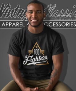 Foo Fighters Shirt Triangle Dave Grohl Rock Band Logo T Shirt 1