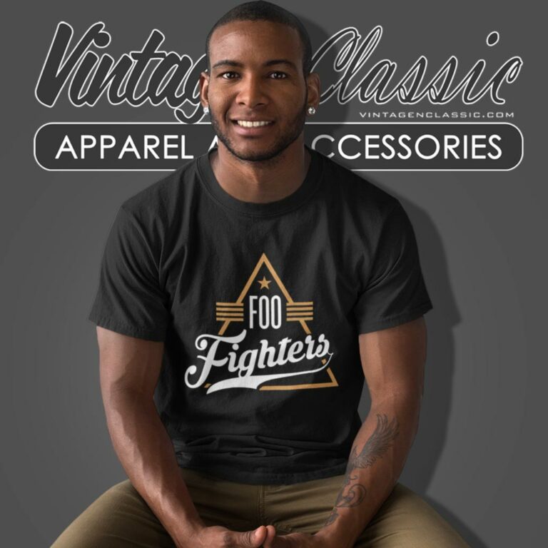 Foo Fighters Shirt Triangle Dave Grohl Rock Band Logo T Shirt 1 Foo Fighters Shirt Triangle Dave Grohl Rock Band Logo T Shirt 1