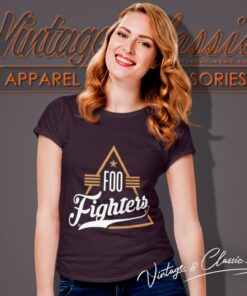 Foo Fighters Shirt Triangle Dave Grohl Rock Band Logo Women T Shirt 1