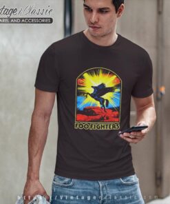 Foo Fighters Shirt Winged Horse Band Logo T Shirt