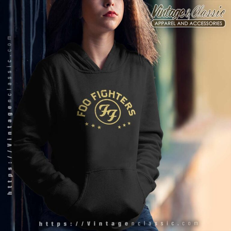 Foo Fighters Shirt With Star Logo Hoodie Foo Fighters Shirt With Star Logo Hoodie