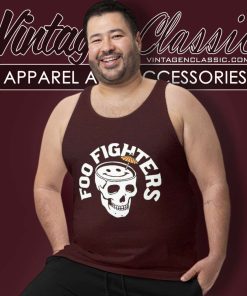Foo Fighters Skull Cocktail Shirt 4 Foo Fighters Skull Cocktail Tank Top Racerback