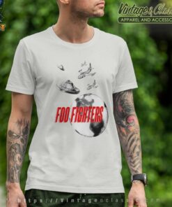 Foo Fighters Ufo Planes T Shirt