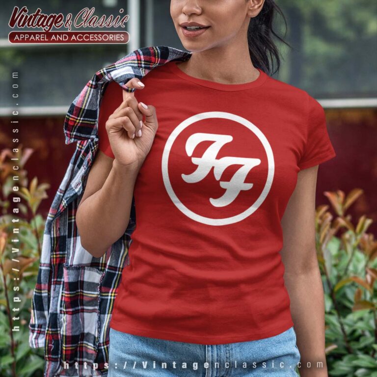 Foo Fighters White Circle Logo Shirt Foo Fighters White Circle Logo Shirt