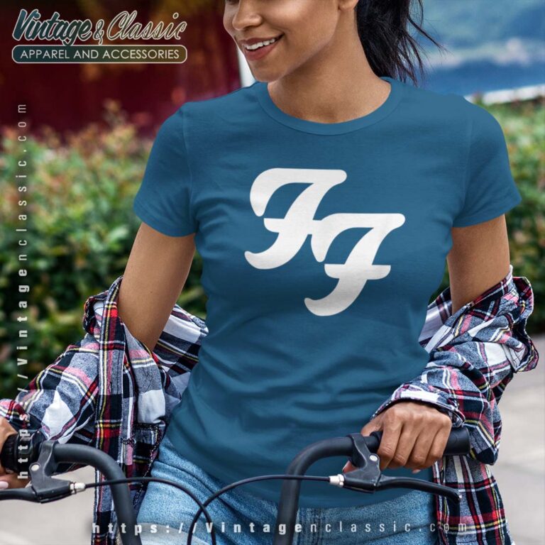 Foo Fighters White Logo Shirt Foo Fighters White Logo Shirt