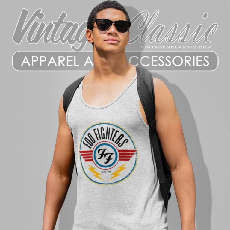 Foo Fighters Wing Emblem Tank Top Racerback 1 Foo Fighters Wing Emblem Tank Top Racerback 1