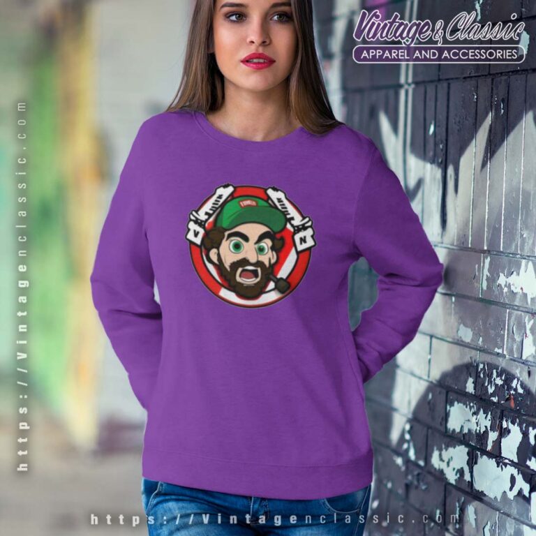 Food Brand Logo Vinny Vinesauce Sweatshirt Food Brand Logo Vinny Vinesauce Sweatshirt