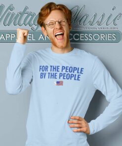 For The People By The People Shirt Ufc Sean Strickland Long Sleeve Tee