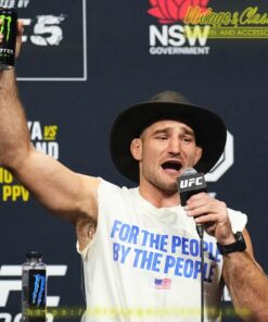 For The People By The People Shirt Ufc Sean Strickland Shirt