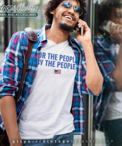 For The People By The People Shirt Ufc Sean Strickland V Neck TShirt