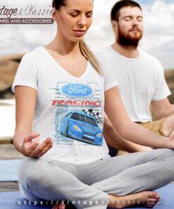 Ford Nascar Racing Graphic Shirt 5 Ford Nascar Racing Graphic V Neck TShirt