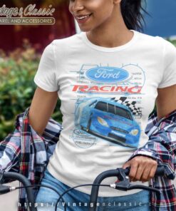 Ford Nascar Racing Graphic Shirt 6 Ford Nascar Racing Graphic Women TShirt