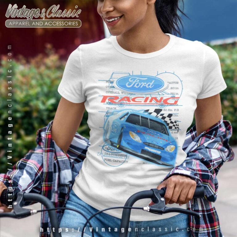 Ford Nascar Racing Graphic Women TShirt Ford Nascar Racing Graphic Women TShirt