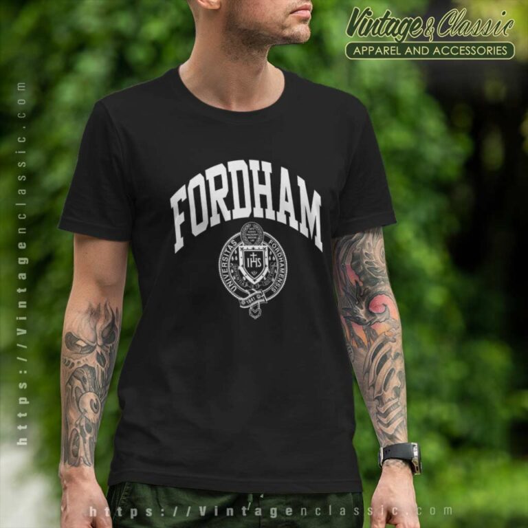 Fordham University Logo T Shirt Fordham University Logo T Shirt