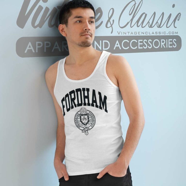 Fordham University Logo Tank Top Racerback Fordham University Logo Tank Top Racerback