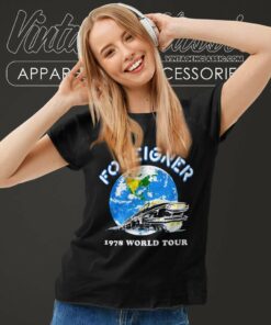 Foreigner 1978 World Tour Women TShirt