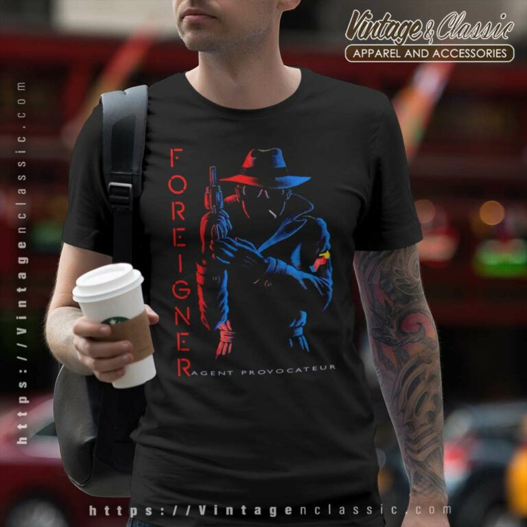 Foreigner Agent Provocateur T Shirt Foreigner Agent Provocateur T Shirt