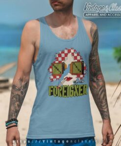 Foreigner Double Vision Tour Tank Top Racerback