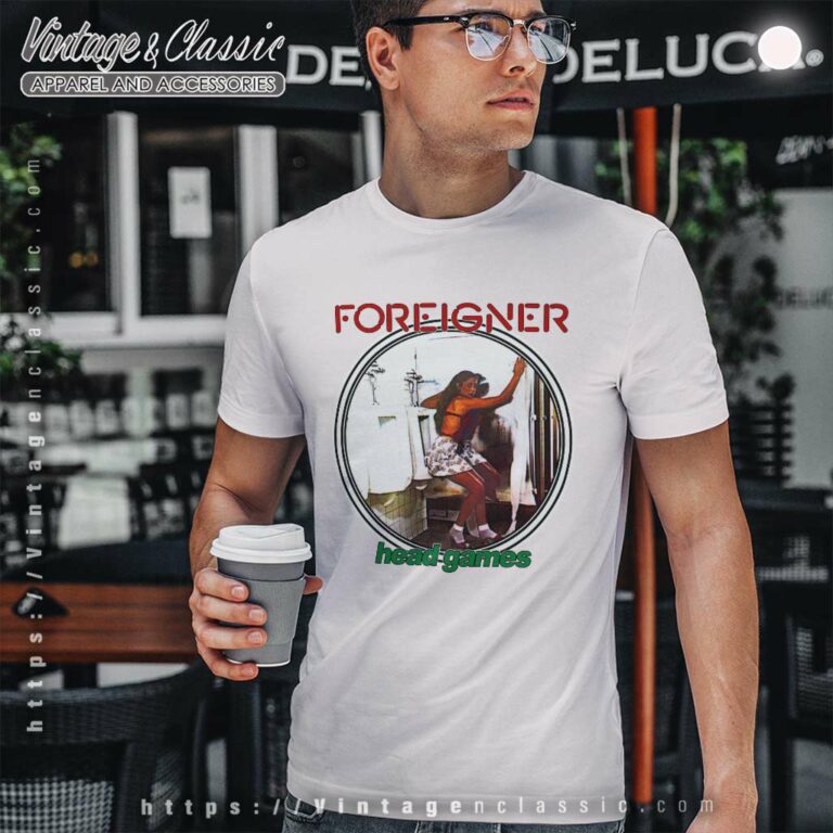 Foreigner Head Games T Shirt Foreigner Head Games T Shirt
