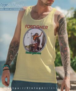 Foreigner Head Games Tank Top Racerback