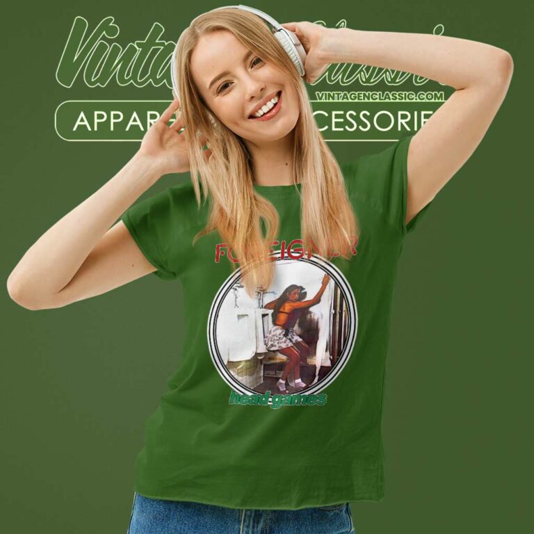 Foreigner Head Games Women TShirt Foreigner Head Games Women TShirt