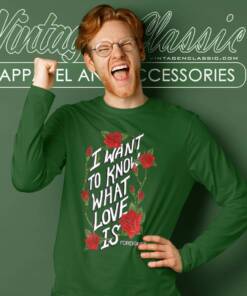 Foreigner I Want To Know What Love Is Long Sleeve Tee