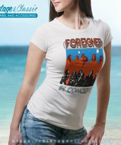 Foreigner Live In Concert Women TShirt