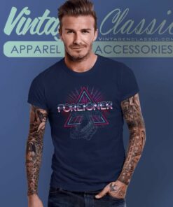 Foreigner Neon Guitar Shirt 4 Foreigner Neon Guitar T Shirt