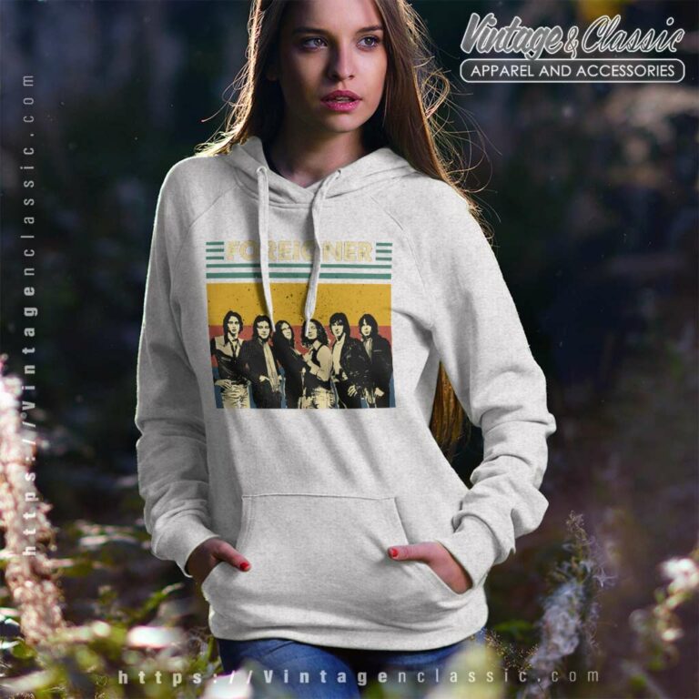 Foreigner Retro Vintage Hoodie Foreigner Retro Vintage Hoodie