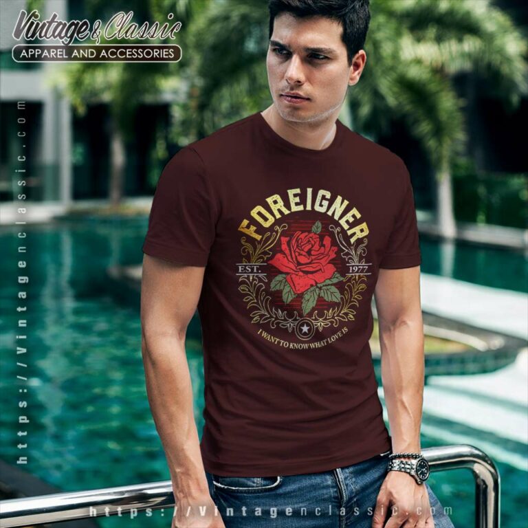 Foreigner Shirt I Want To Know What Love Is T Shirt Foreigner Shirt I Want To Know What Love Is T Shirt