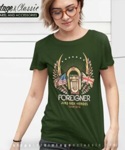 Foreigner Shirt Juke Box Hero 7 Foreigner Shirt Juke Box Hero Women TShirt