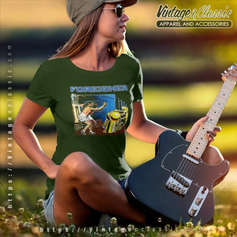 Foreigner Shirt Live In Concert 79 80 Women TShirt Foreigner Shirt Live In Concert 79 80 Women TShirt