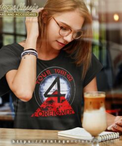 Foreigner Tour 1981 1982 Women TShirt