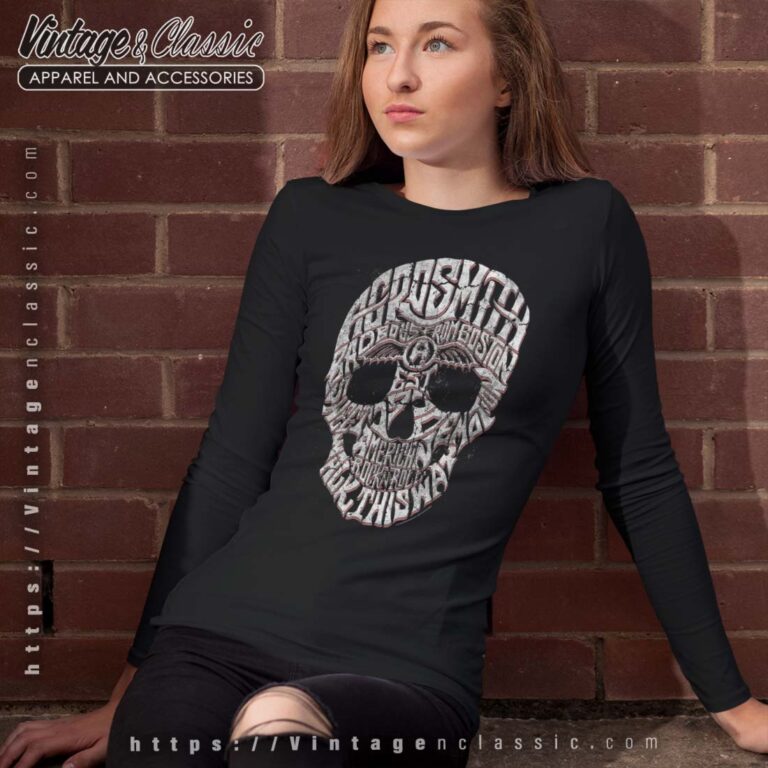 Forever Skull Aerosmith Shirt Longsleeves T shit Forever Skull Aerosmith Shirt Longsleeves T shit