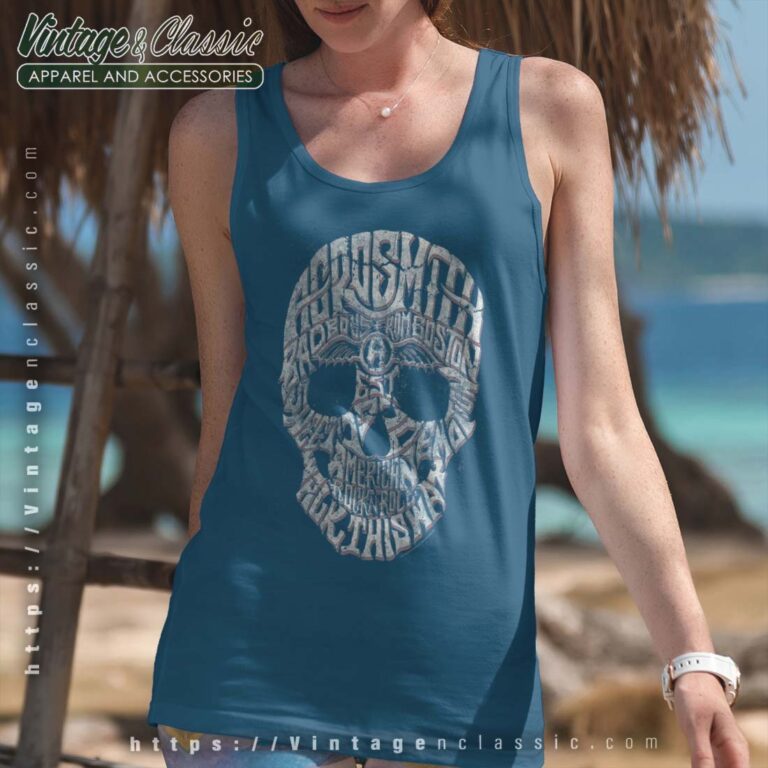 Forever Skull Aerosmith Shirt Tank Top Forever Skull Aerosmith Shirt Tank Top