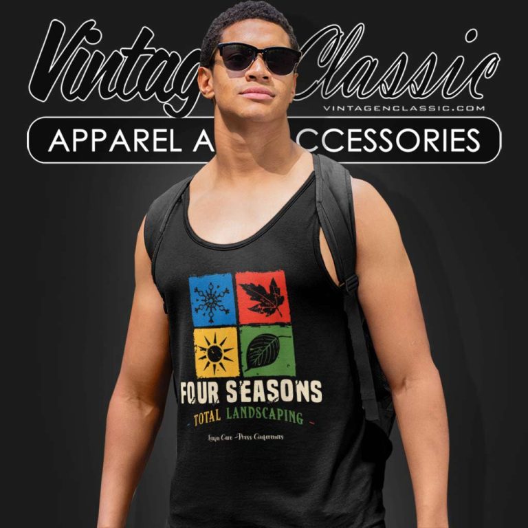 Four Season Total Landscaping Lawn Care Landscapers Tank Top Racerback Four Season Total Landscaping Lawn Care Landscapers Tank Top Racerback