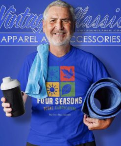 Four Season Total Landscaping Lawn Care Landscapers V Neck TShirt