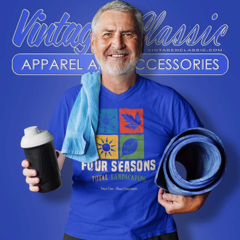 Four Season Total Landscaping Lawn Care Landscapers V Neck TShirt Four Season Total Landscaping Lawn Care Landscapers V Neck TShirt